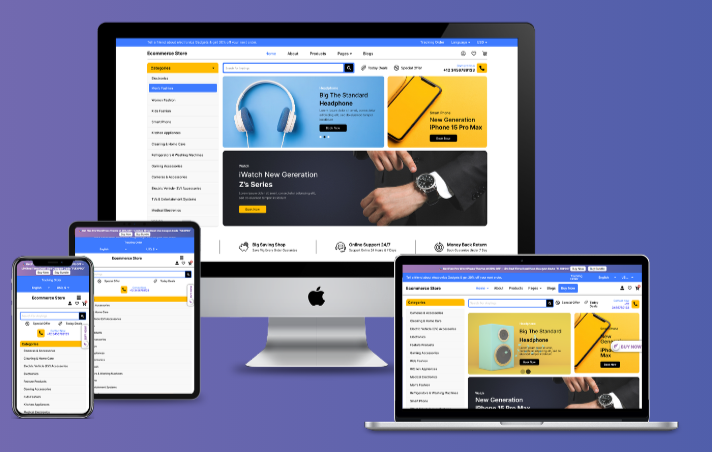 Electronics Gadget Store WordPress Theme