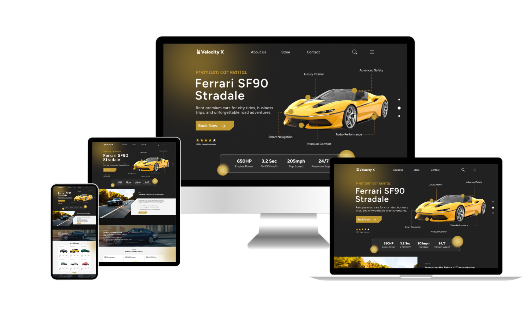 Car Rental WordPress Theme