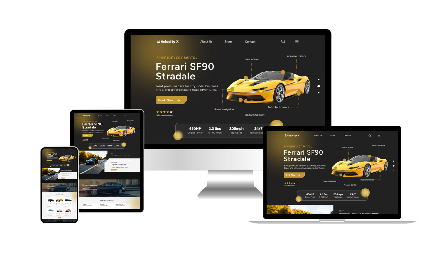 Car Rental WordPress Theme Icon