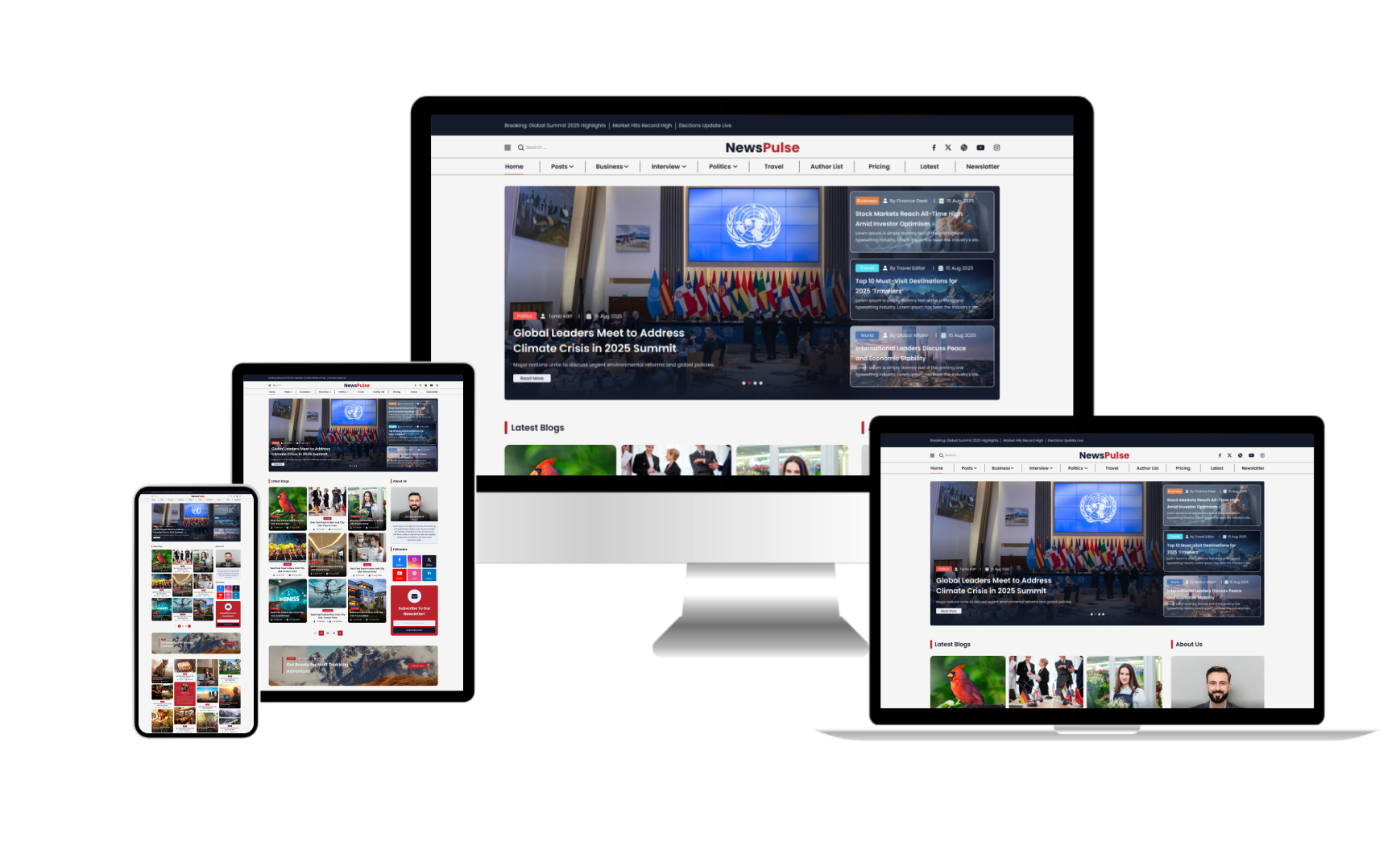 Magazine WordPress Theme