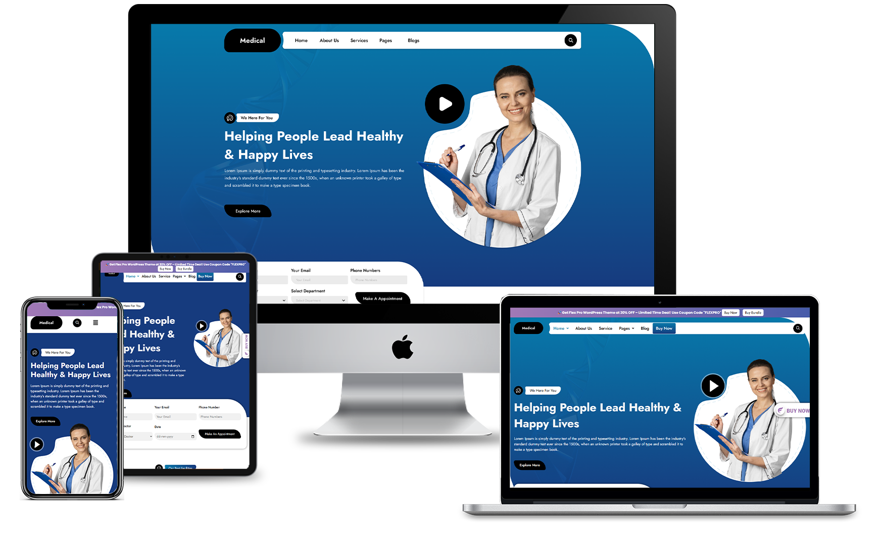 Medical WordPress Theme