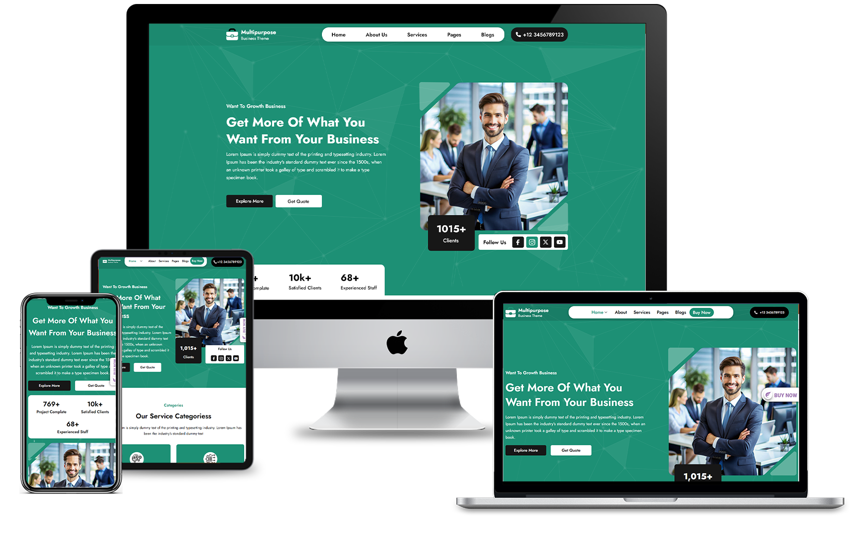 Multipurpose Business WordPress Theme