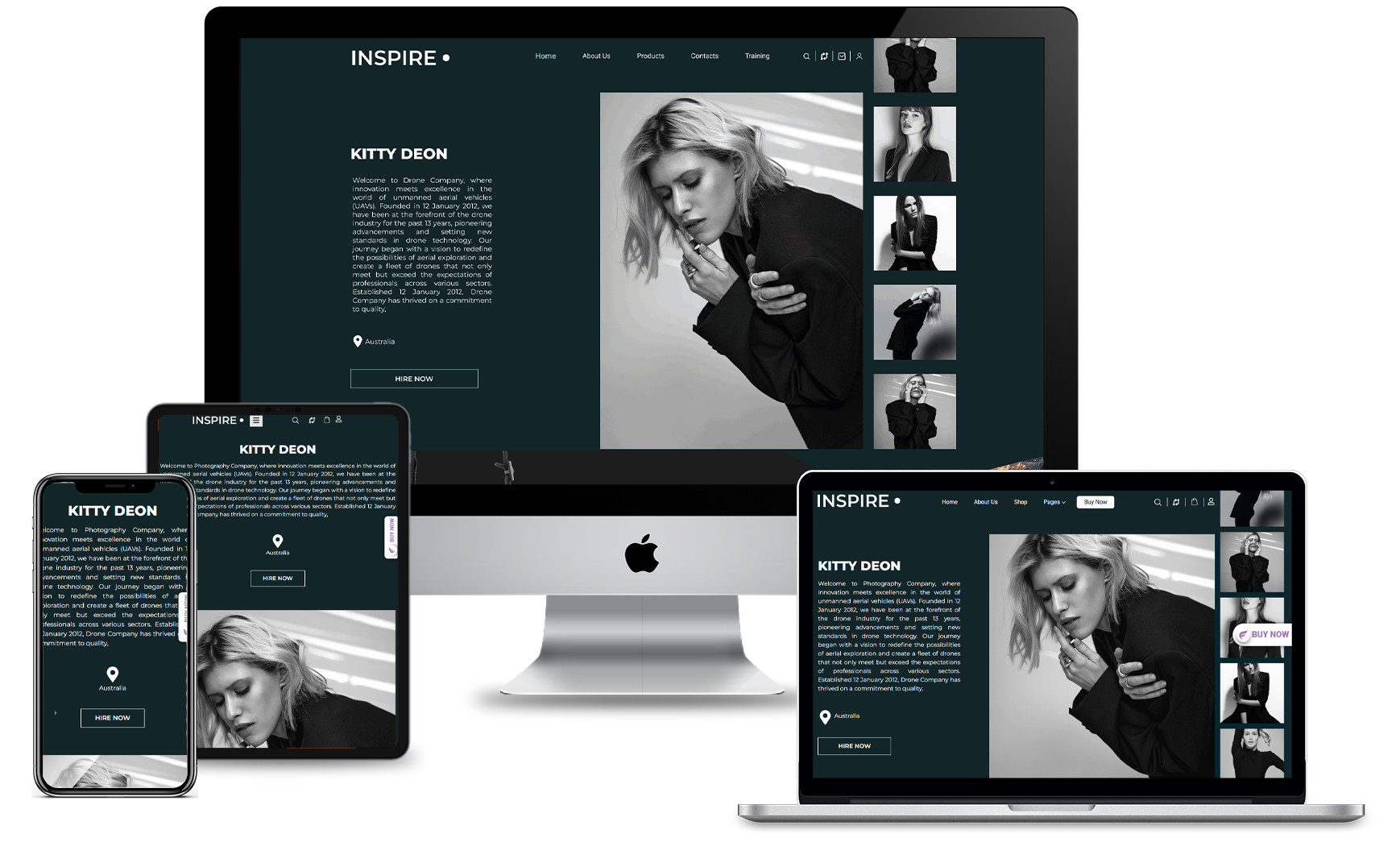 Photography WordPress Theme