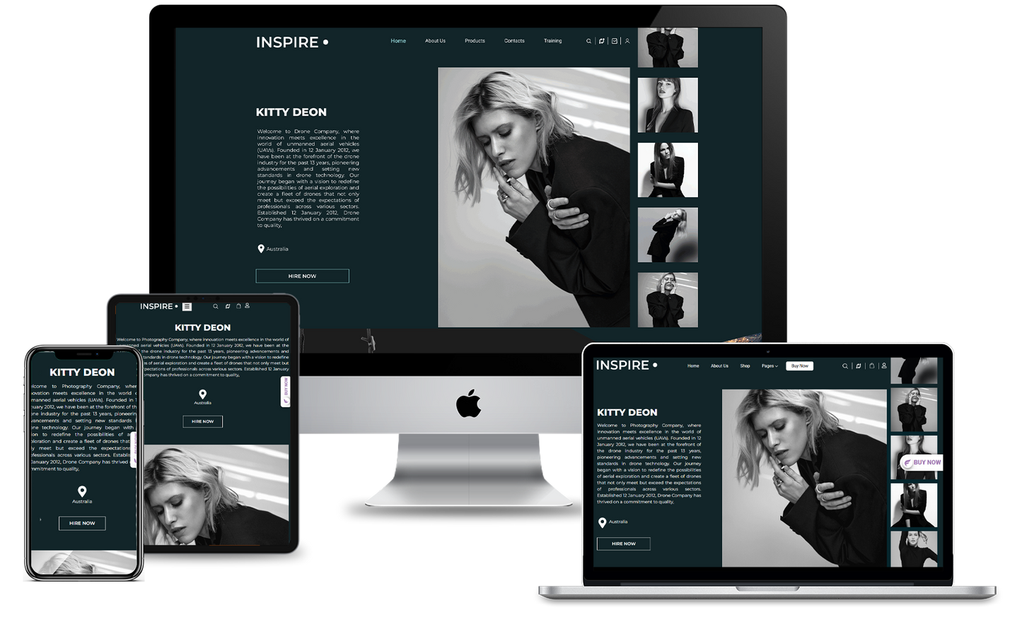 Photography WordPress Theme Icon