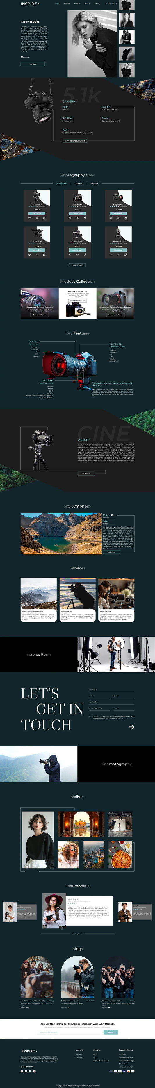 Photography WordPress Theme