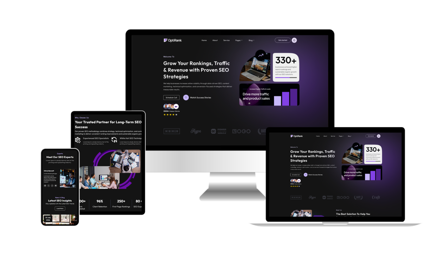 SEO Agency WordPress Theme